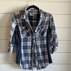 Girls button up
